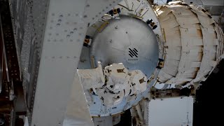 The Nanoracks Bishop Airlock was installed on the International Space Station