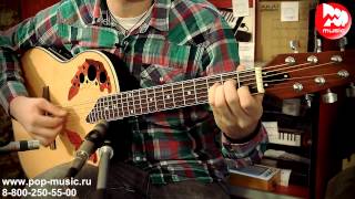 MARTINEZ W-164P (Ovation Type electro-acoustic guitar)