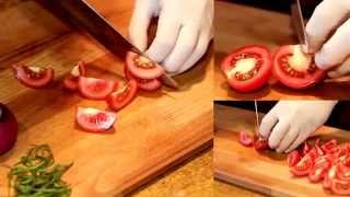 aerocafe funky lime салат бакинский Baku salad