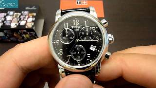 TISSOT Dressport Chrono Ladies Watch T0502171605200 - E-oro.gr