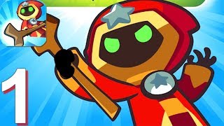 Summoner's Greed: Endless Idle TD Heroes - Walkthrough Part 1 Gameplay (Android,iOS)