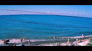 ✦Лазаревское Пляж 8 утра 18 Июля 2018 ОТДЫХ НА МОРЕ │Lazarevskoye Sochi