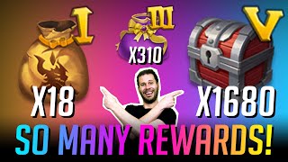 18 Zephyrica Bags TONS of Rewards To Open Castle Clash