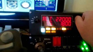 Saitek multi panel and pro flight switch