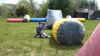 Team NVP Paintball Airball Field from the Fifty