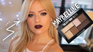 MAQUILLAJE DE FARMACIA con la paleta  City Mini De Maybelline #rooftopbronzes
