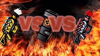 Пиксель ган 3д. Солнечная пушка VS чемпионская солнечная пушка VS большой братан.