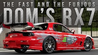 GTA 5 Online - The Fast and The Furious Dom's Mazda RX-7 FD3S Custom Car Build