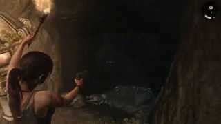 Tomb Raider (прохождение) - Как убить волка в пещере