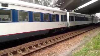 SS8 0191 廣九直通車 T809次駛經港鐵火炭站以南