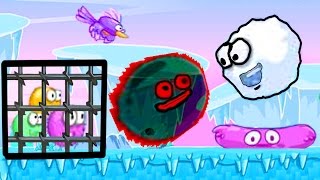 Frizzle Fraz 2 игра как красный шарик в  Red ball игра.для детей.