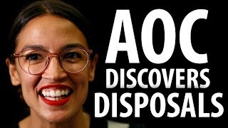 Cortez Discovers Garbage Disposals at 29 - AOC's Dumb #14