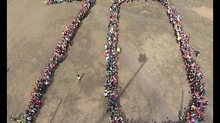 «Флэшмоб» в память о Великой Победе прошёл в Иркутске, "Вести-Иркутск"