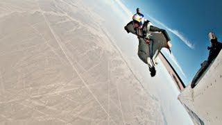 First Wingsuit Flight Over The Nazca Lines
