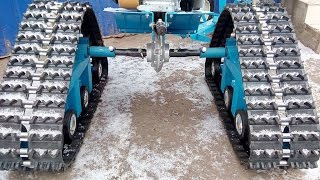Почти трактор из мотоблока СуПЕР РЕШЕНИЕ!!!! tractor of walking tractor. SUPER ACTION !!!!