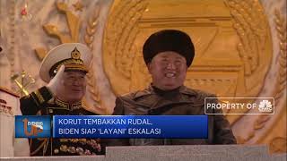 Korut Tembakkan Rudal, Biden Siap ‘Layani’ Eskalasi