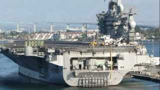 [HD] Tàu sân bay USS Abraham Lincoln và  USS Nimitz  tại căn cứ San Diego