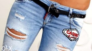 Модные женские джинсы - 2019 / Women jeans / Modische Frauen-Jeans