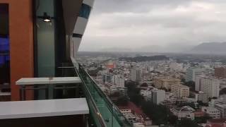 Вьетнам, Нячанг. Вид из кафе, со смотровой площадки, отель Sheraton, 28-й этаж.