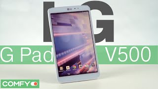 LG G Pad 8,3 V500 - производительный планшет с Full HD экраном - Видеодемонстрация от Comfy