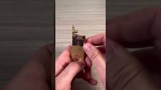 Next Level Brass Lighter! #gadgets