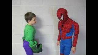 Spiderman vs The Incredible Hulk