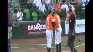 HomeRun de Cristhian Presichi de Broncos de Reynosa 27-05-2014