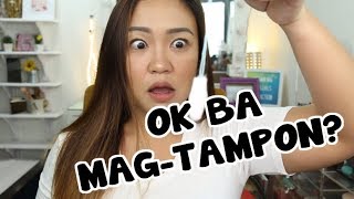 MY TAMPON EXPERIENCE (First Time Ko!)
