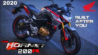 Honda CB Hornet 200R BS6 || " Built After You " || First Look || Specification | Price | bs6 hornet