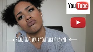 REQUESTED: Tips For Starting/Building Your Youtube Channel