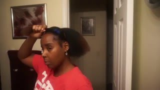 Natural Hair Care | Dusting My Ends a Bit (From Start to Finsh)