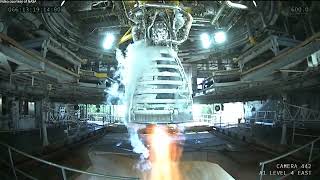 SLS RS-25 Engine Test, 6 March 2024 (600 seconds test)