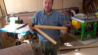 Лайфхак в помощь столяру .Изготовление малки/manufacturing of layout tools
