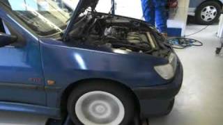 Peugeot 306 GTi6 rolling road