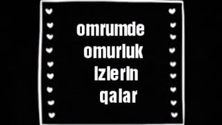 ÖMRÜMDƏ ÖMÜRLÜK İZLƏRİN QALAR...SÖZ MELEK...YAZAR...İFA FERZULLA...BESİROV...ŞEİR 2017