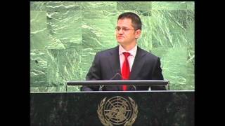 Vuk Jeremic,, of Serbia elected GA President