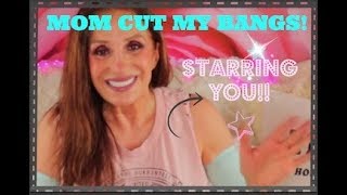 MOM CUT MY HAIR/ starring MY VIEWERS/ OVER 60 BEAUTY/ OH CAROL SHOW