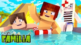 Minecraft Familia #17 - MINHA NOVA PISCINA !!