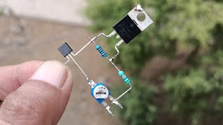 DIY MUSIC REACTIVE LIGHT WITH MOSFET IRF Z44N.