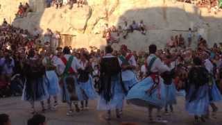 Dansants de l'Ermitana en dolçaina (Peníscola. Baix Maestrat)