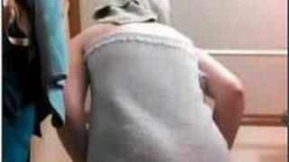 Son Spying his Mom when she was Cleaning,камеру в комнате мама Ready to go washroom