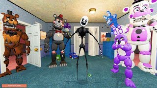АНИМАТРОНИКИ ПУГАЮТ ОХРАННИКА FNAF 4 ► Garry's Mod