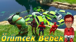 Örümcek Bebek Yaramazlık Yapıyor Örümcek Adam Deadpool ve Hulk ile Komik Maceralar