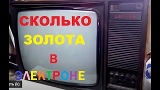 Обзор телевизора Электрон и конечный выход вкусняшек