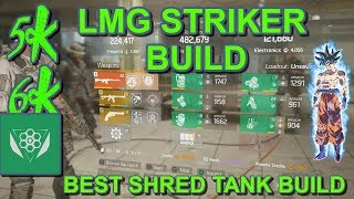 (OP)BIG ALEJANDRO LMG STRIKER BUILD GUIDE ( BEST FACE TANK SHREDDING MACHINE)