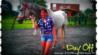 Day Off: Isabel Oli at Maey Bautista bilang horse caretakers