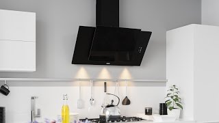 Кухонна витяжка ELEYUS TITAN LED SMD - відео огляд вертикальної витяжки