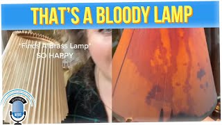 Woman Buys a Lamp at Thrift Store; Finds Massive Blood Stains