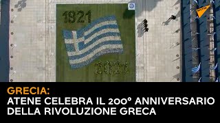 Grecia: Atene celebra il 200 ° anniversario della rivoluzione greca con una parata militare