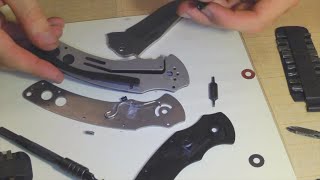 Нож Kershaw Tremor assisted: разборка